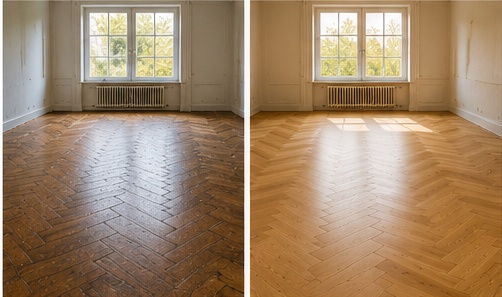 Historisches Parkett restaurieren in Leipzig